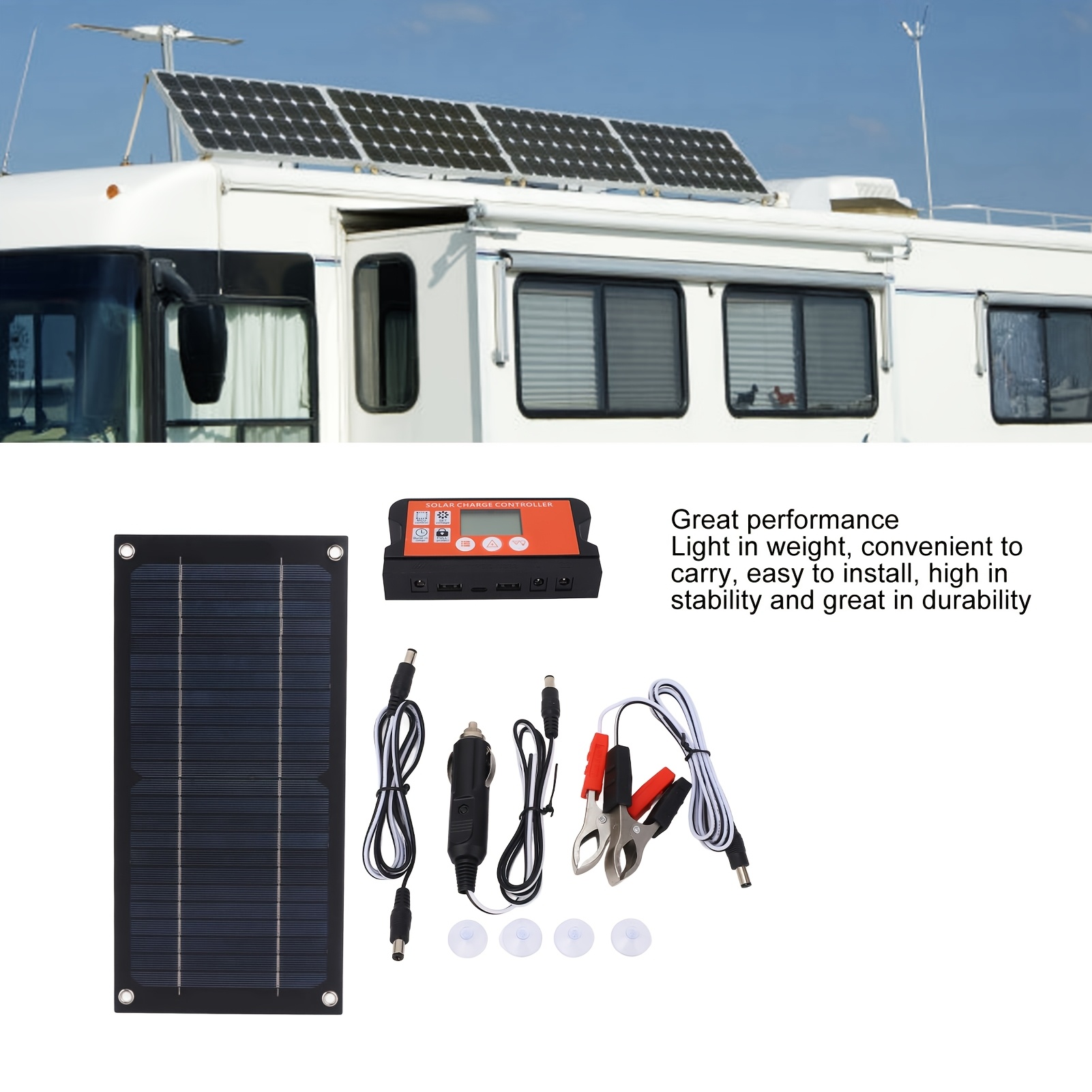 2026 New 18V 100A Solar Panel  – Solar Emergency Charger recenzja i cena