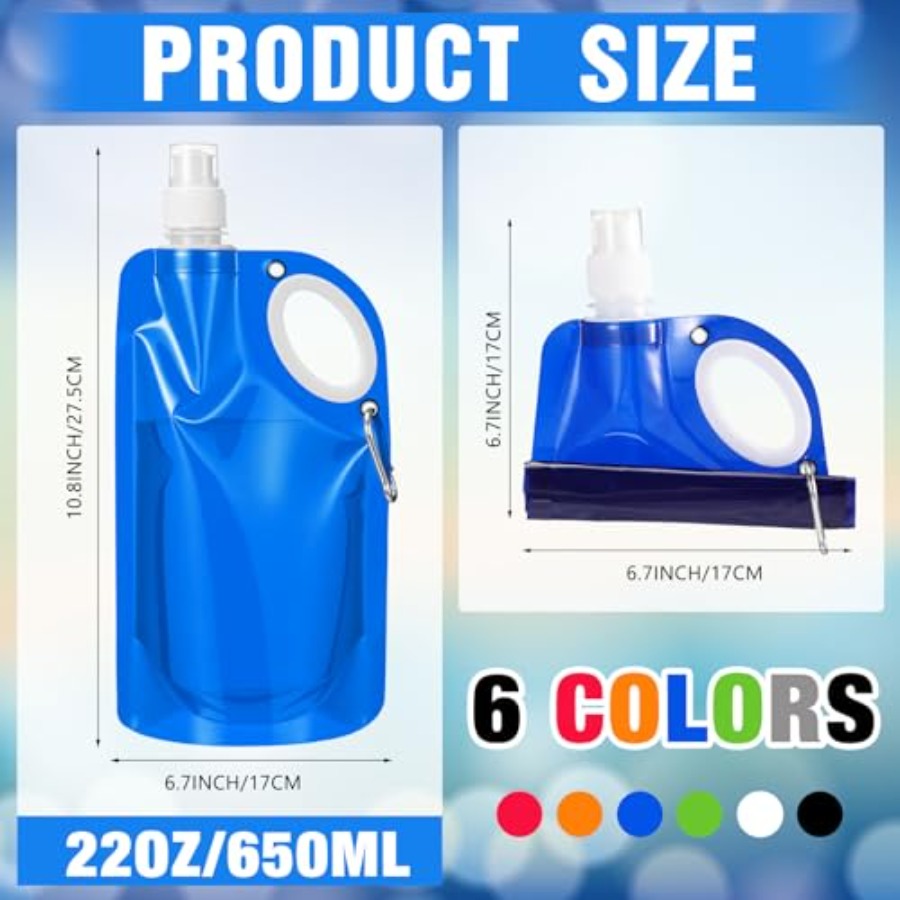 22 oz Collapsible Water Bottle – Water Bag Collapsible recenzja i cena