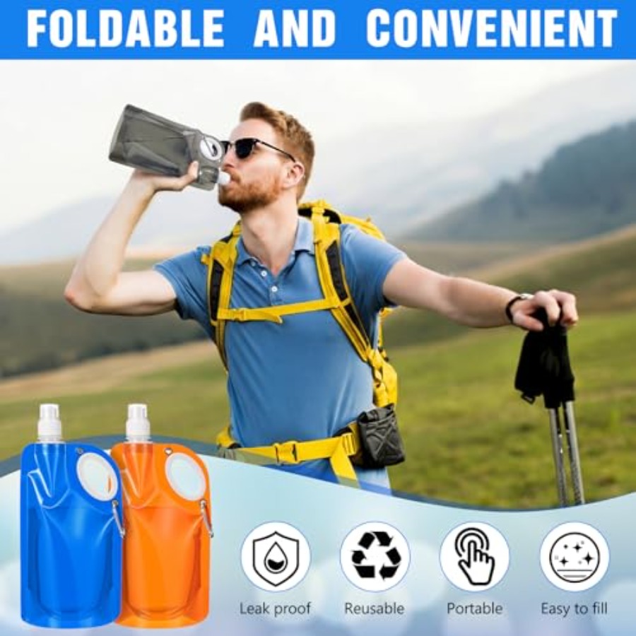 22 oz Collapsible Water Bottle – Water Bag Collapsible recenzja i cena