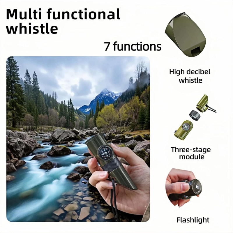3-in-1 Emergency Whistles with – Emergency Whistle Loud recenzja i cena