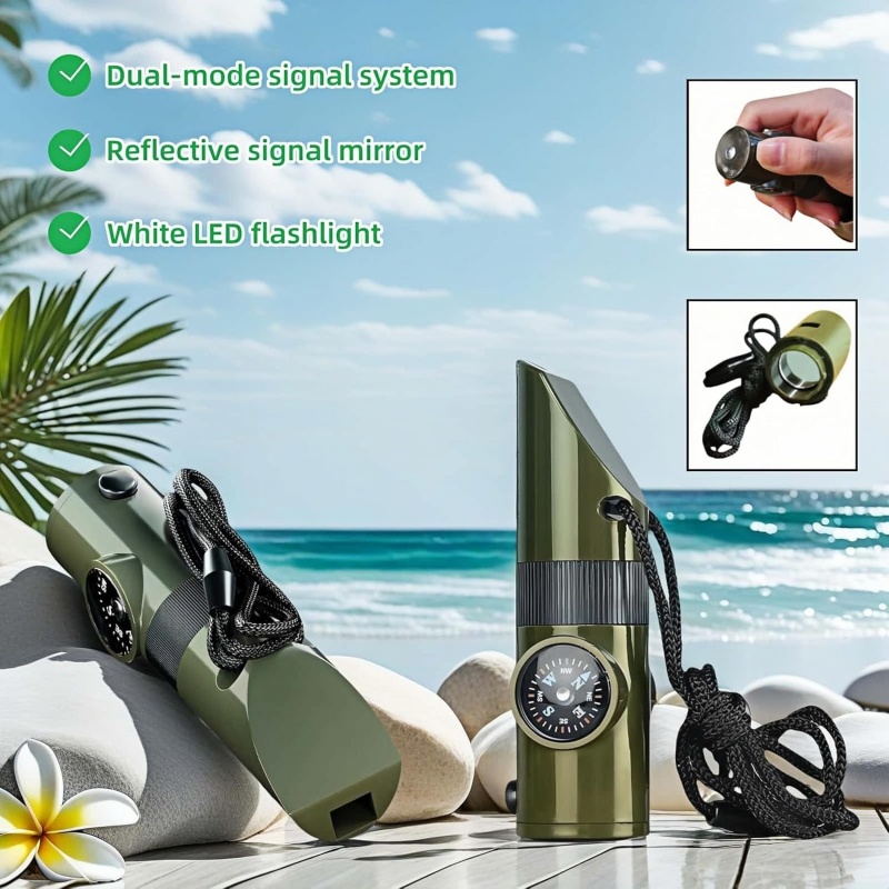 3-in-1 Emergency Whistles with – Emergency Whistle Loud recenzja i cena