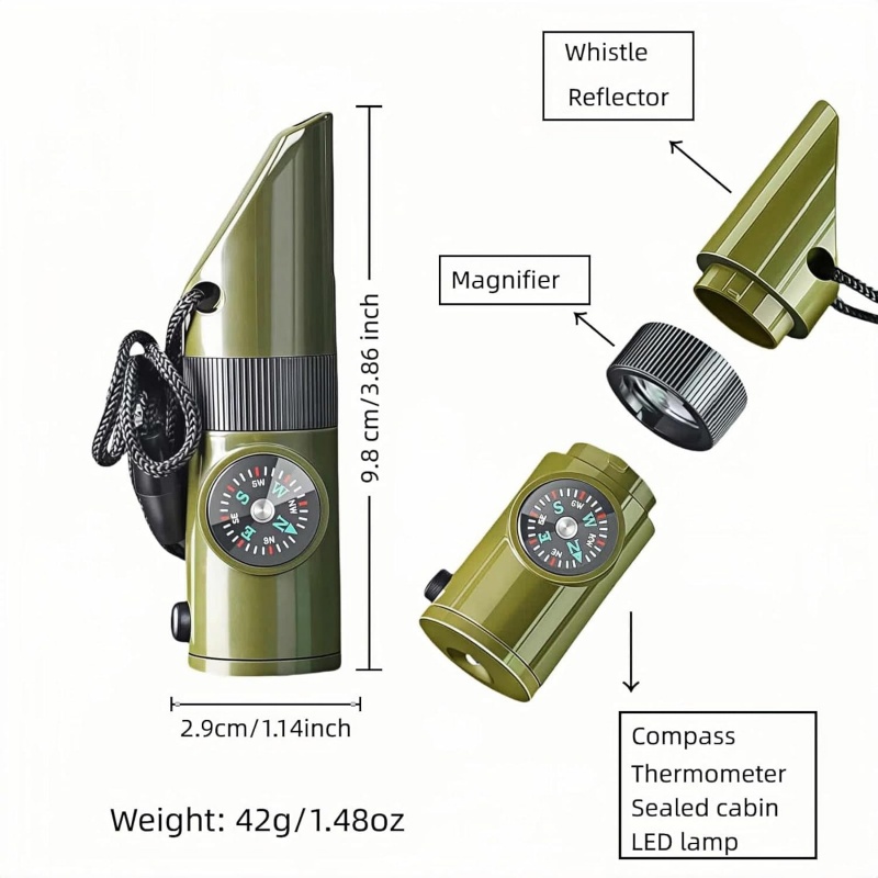 3-in-1 Emergency Whistles with – Emergency Whistle Loud recenzja i cena