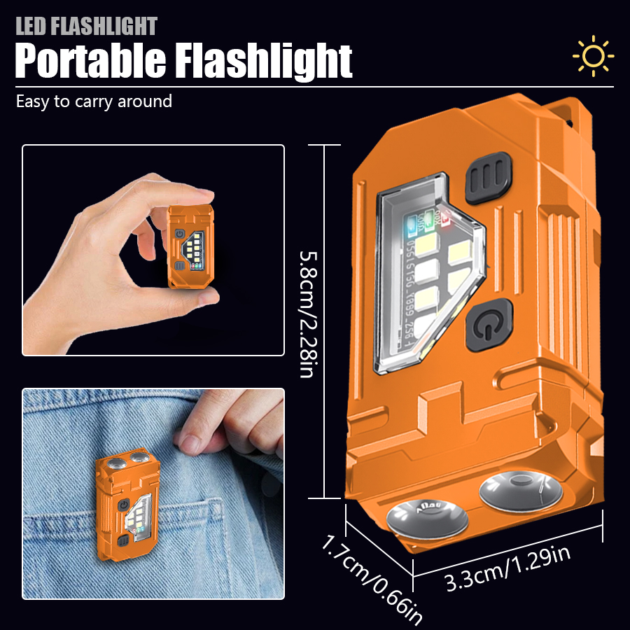 Mini Keychain EDC Flashlight R – Fishing Kit Compact recenzja i cena