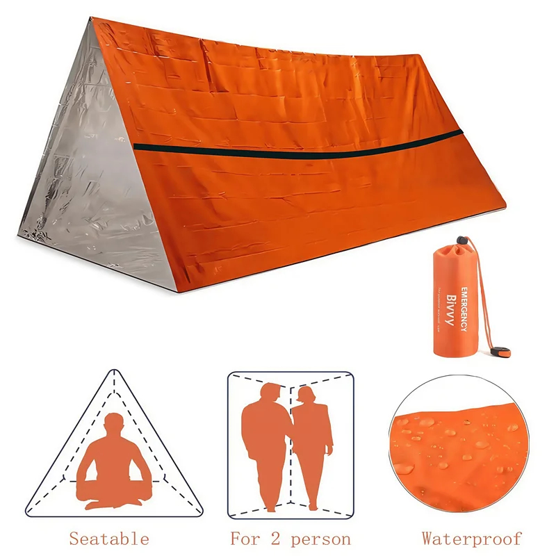 2 Person Emergency Survival Sh – Emergency Mylar Tent recenzja i cena