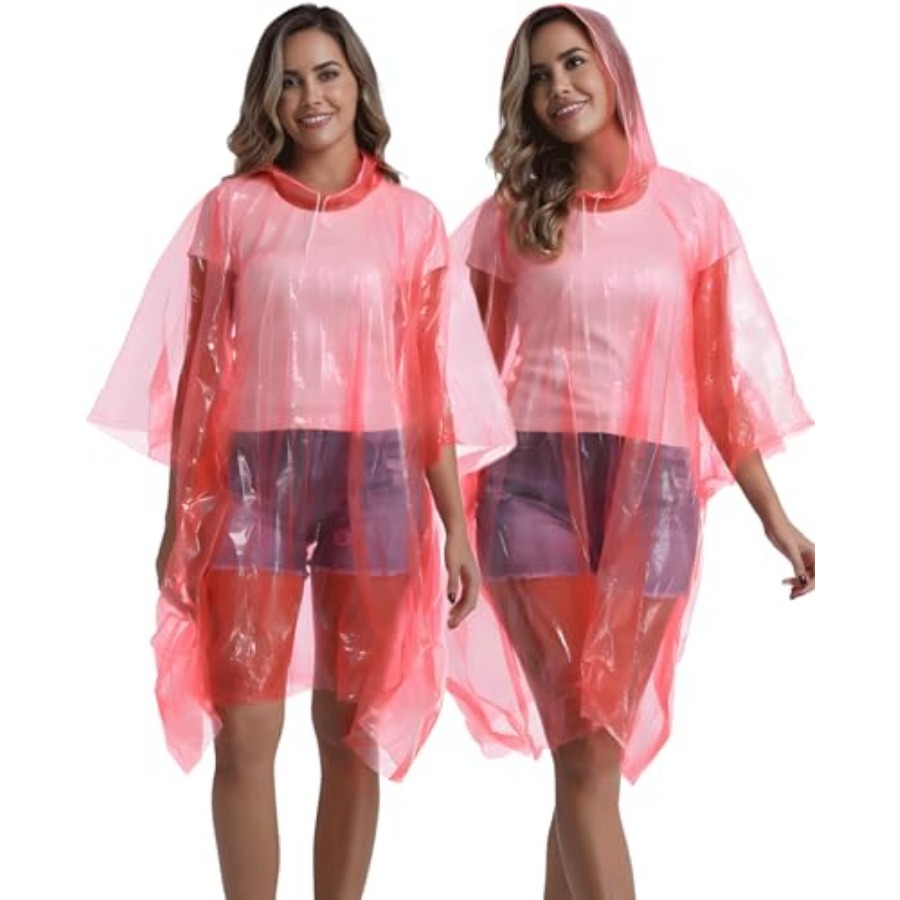 4/6/12 Pack Disposable Rain Po – Emergency Poncho Rain recenzja i cena