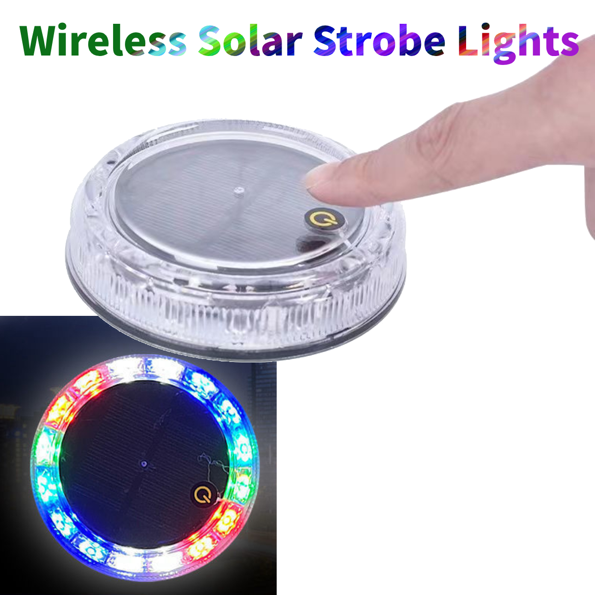 1/2x Car Wireless Strobe Touch – Sos Light Strobe recenzja i cena