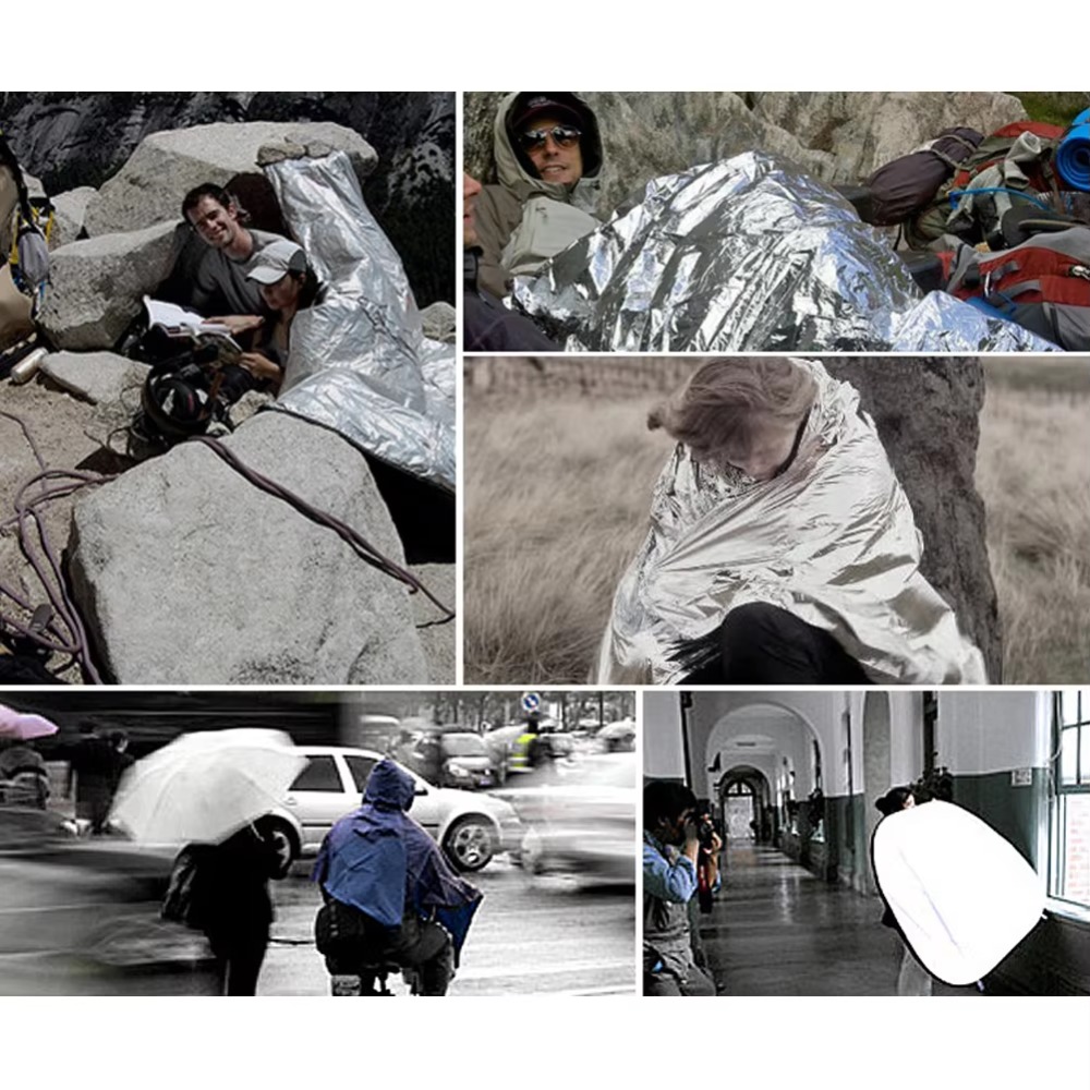Mylar foil Emergency Survival  – Survival Blanket Reflective recenzja i cena