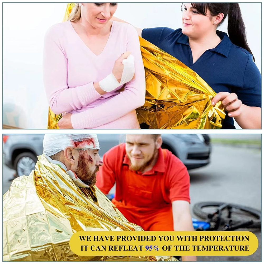 Mylar foil Emergency Survival  – Survival Blanket Reflective recenzja i cena