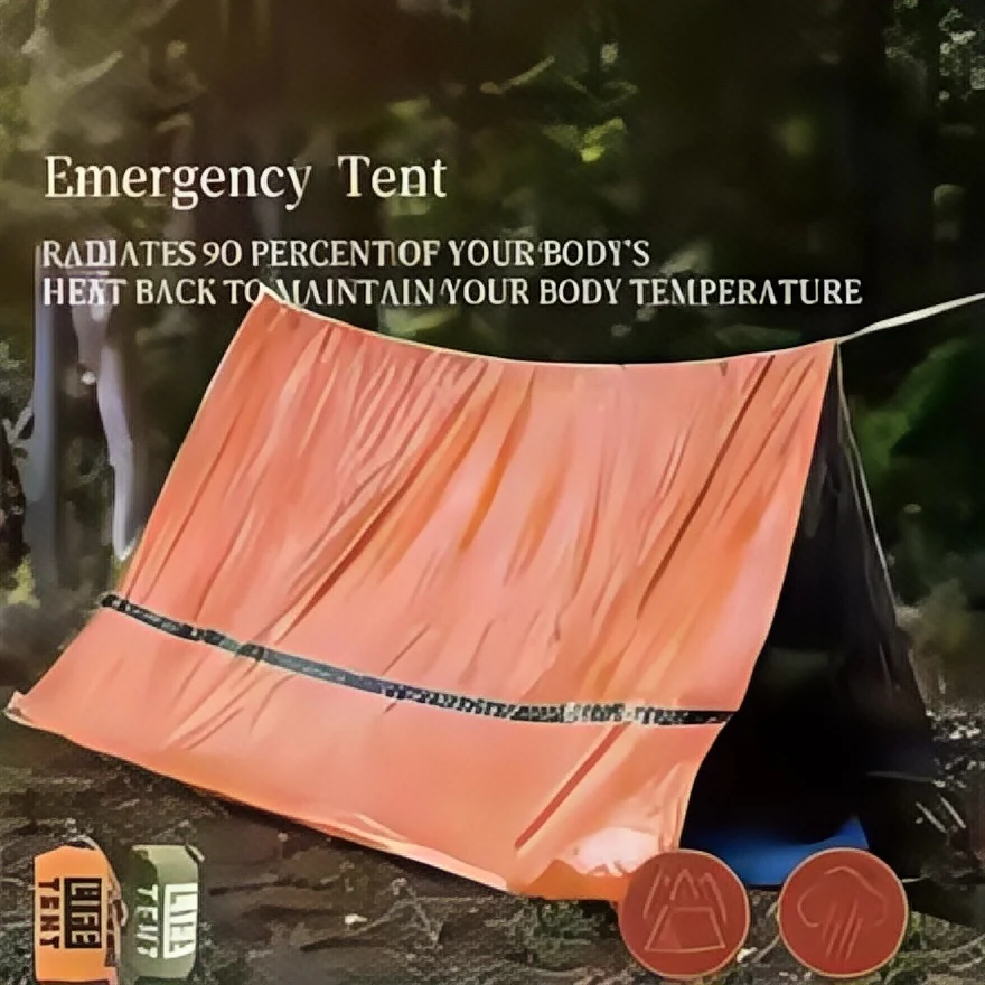 2-Person Emergency Survival Sh – Emergency Mylar Tent recenzja i cena