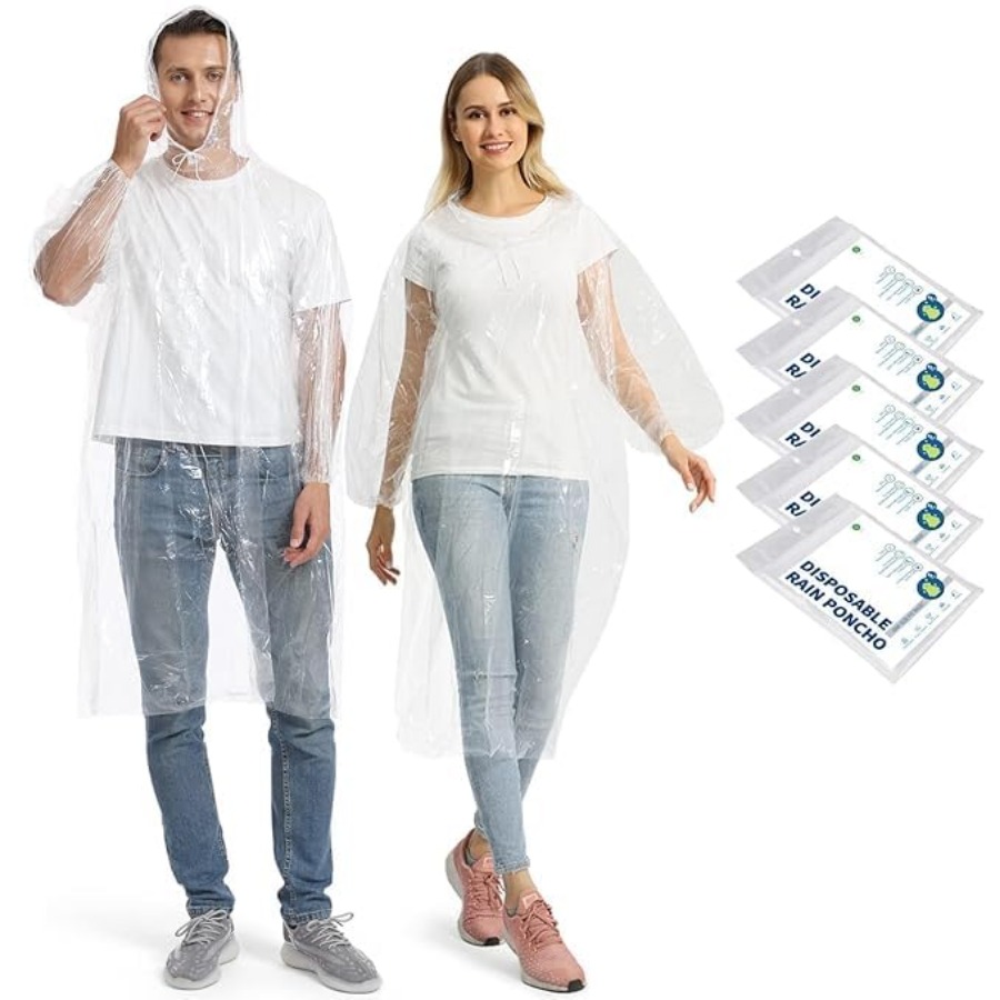 5/10/20 Pack Rain Ponchos, Dis – Emergency Poncho Rain recenzja i cena