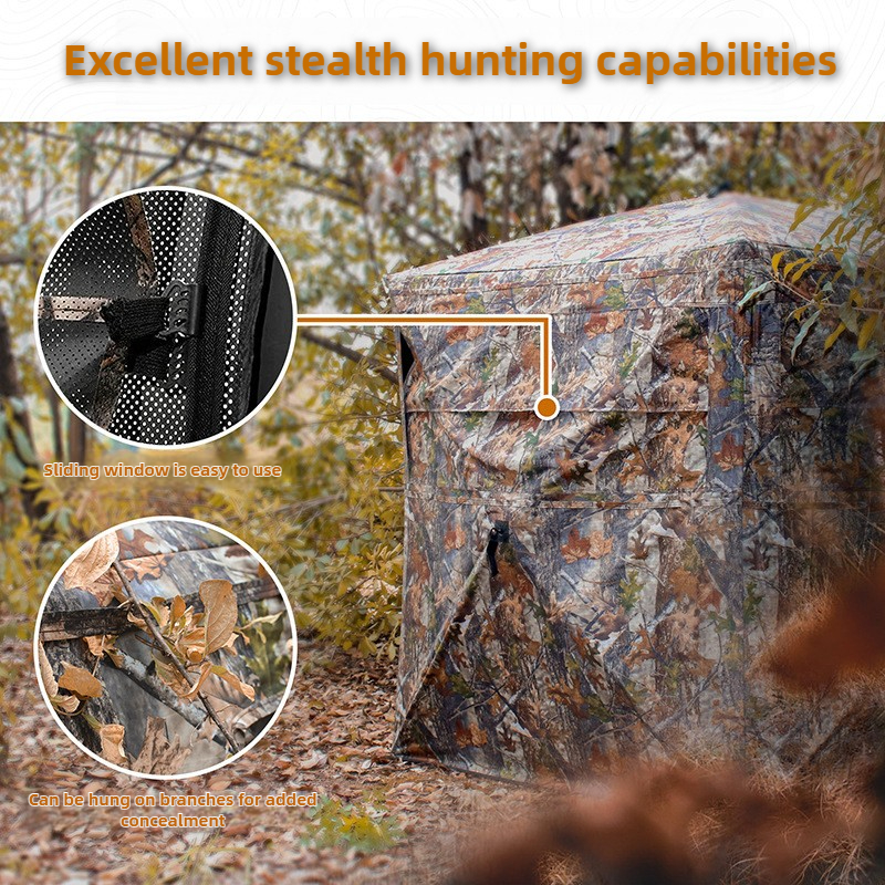 Hunting Tent with 270° One-Way – Emergency Mylar Tent recenzja i cena