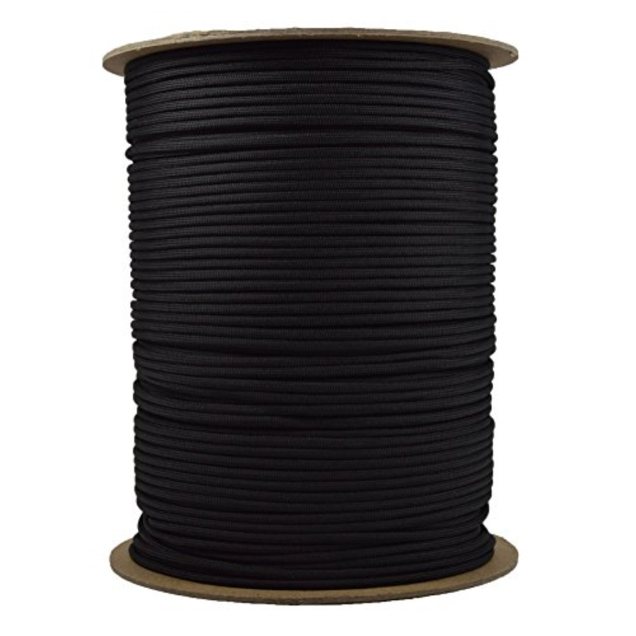 Paracord 1000 ft. Spool - Blac – Para Cord 1000Ft recenzja i cena