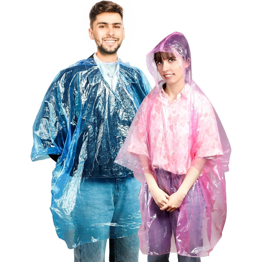 20 Pack Disposable Rain Poncho – Emergency Poncho Rain recenzja i cena