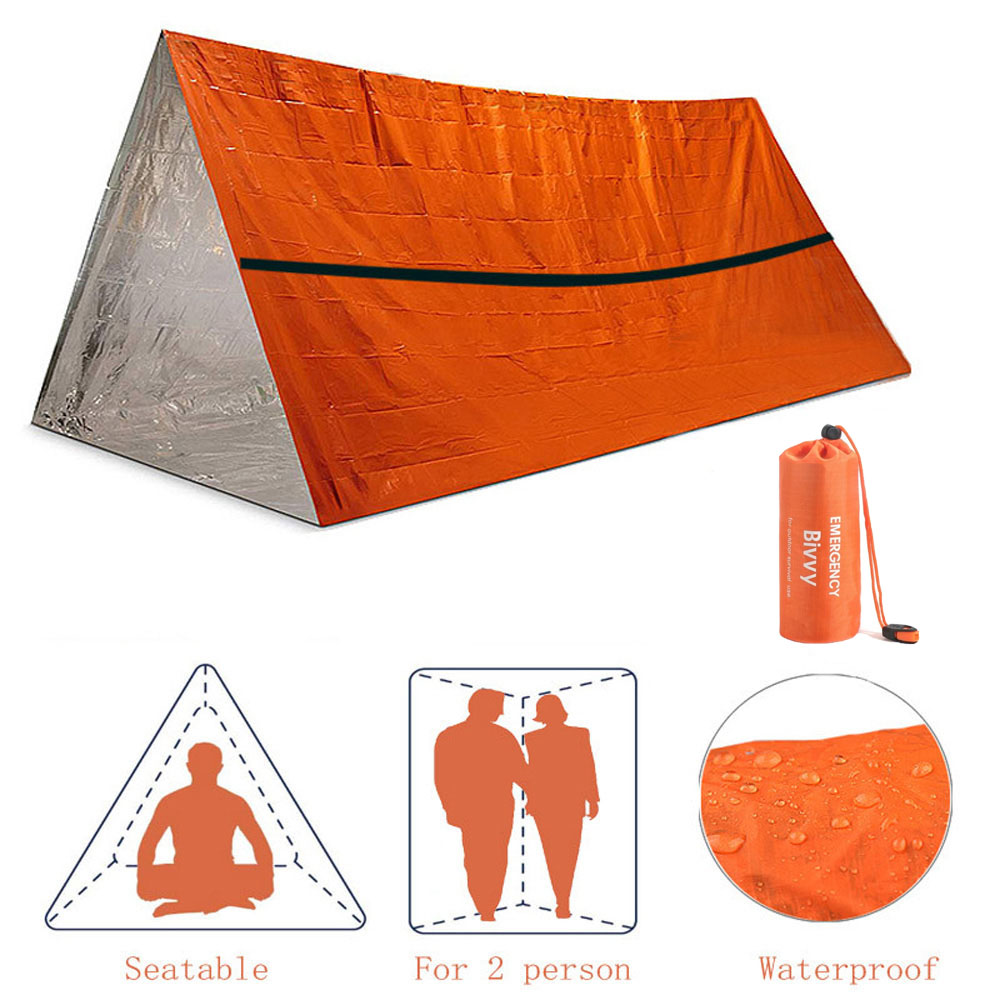 2 Person Emergency Shelter Biv – Emergency Mylar Tent recenzja i cena