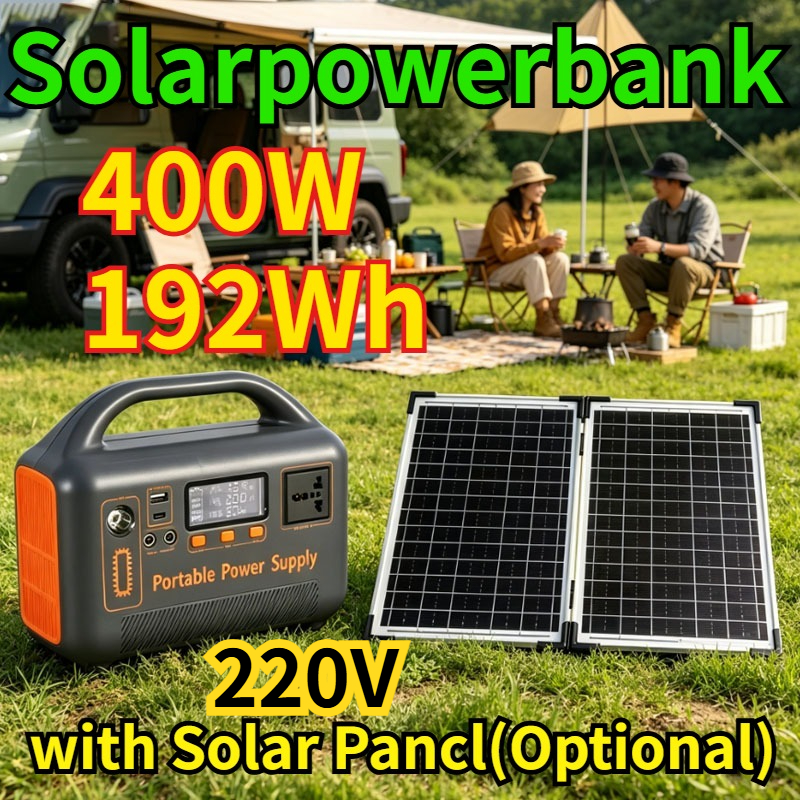 New 400W Portable Power Statio – Solar Emergency Charger recenzja i cena