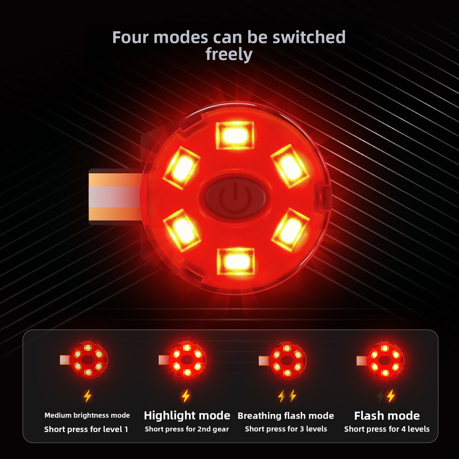USB Rechargeable LED Helmet Ta – Sos Light Strobe recenzja i cena