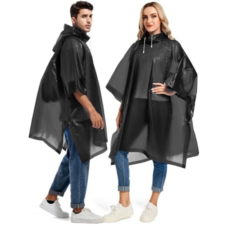 2 Pack Rain Ponchos for Adults – Emergency Poncho Rain recenzja i cena