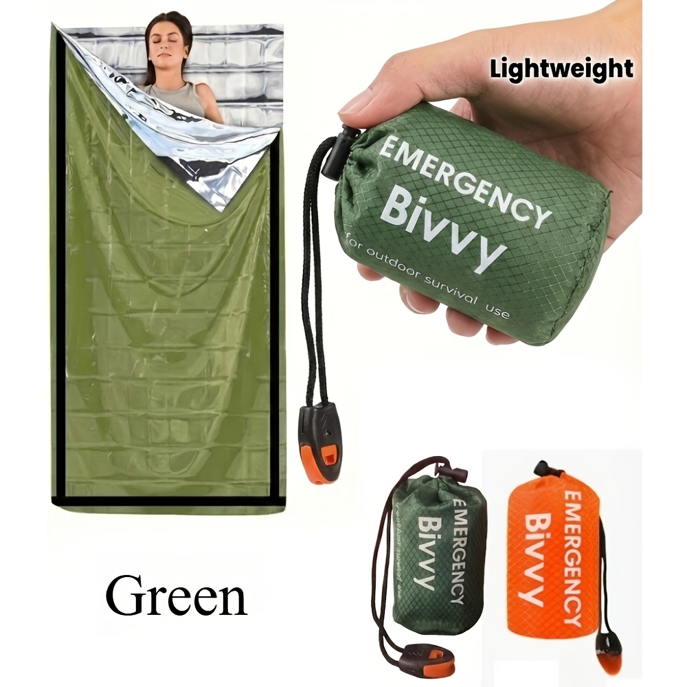 3Pcs Emergency Sleeping Bag Ki – Bivy Bag Emergency recenzja i cena