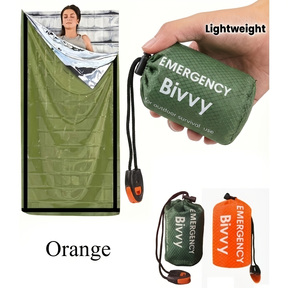 3Pcs Emergency Sleeping Bag Ki – Bivy Bag Emergency recenzja i cena