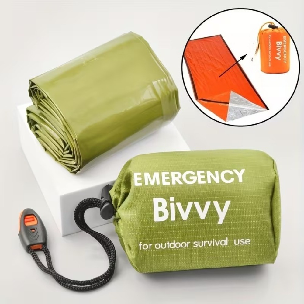 3Pcs Emergency Sleeping Bag Ki – Bivy Bag Emergency recenzja i cena
