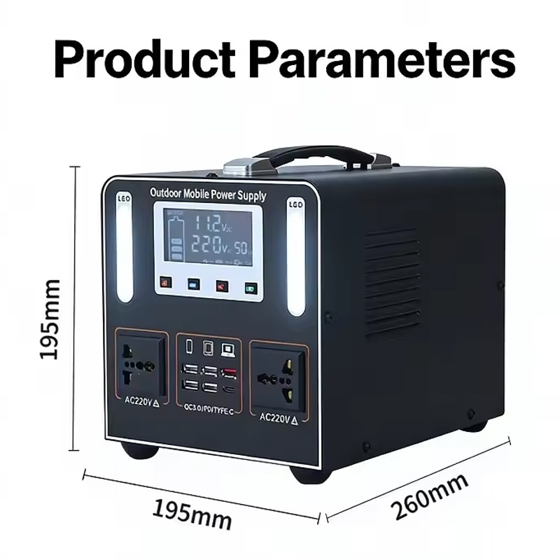 220V LiFePO4 Portable Power St – Solar Emergency Charger recenzja i cena