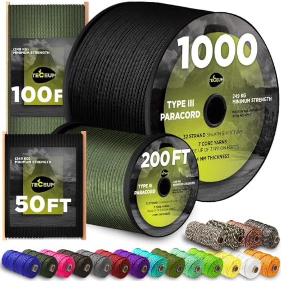 5/32 Paracord Rope 1000 1000ft – Para Cord 1000Ft recenzja i cena