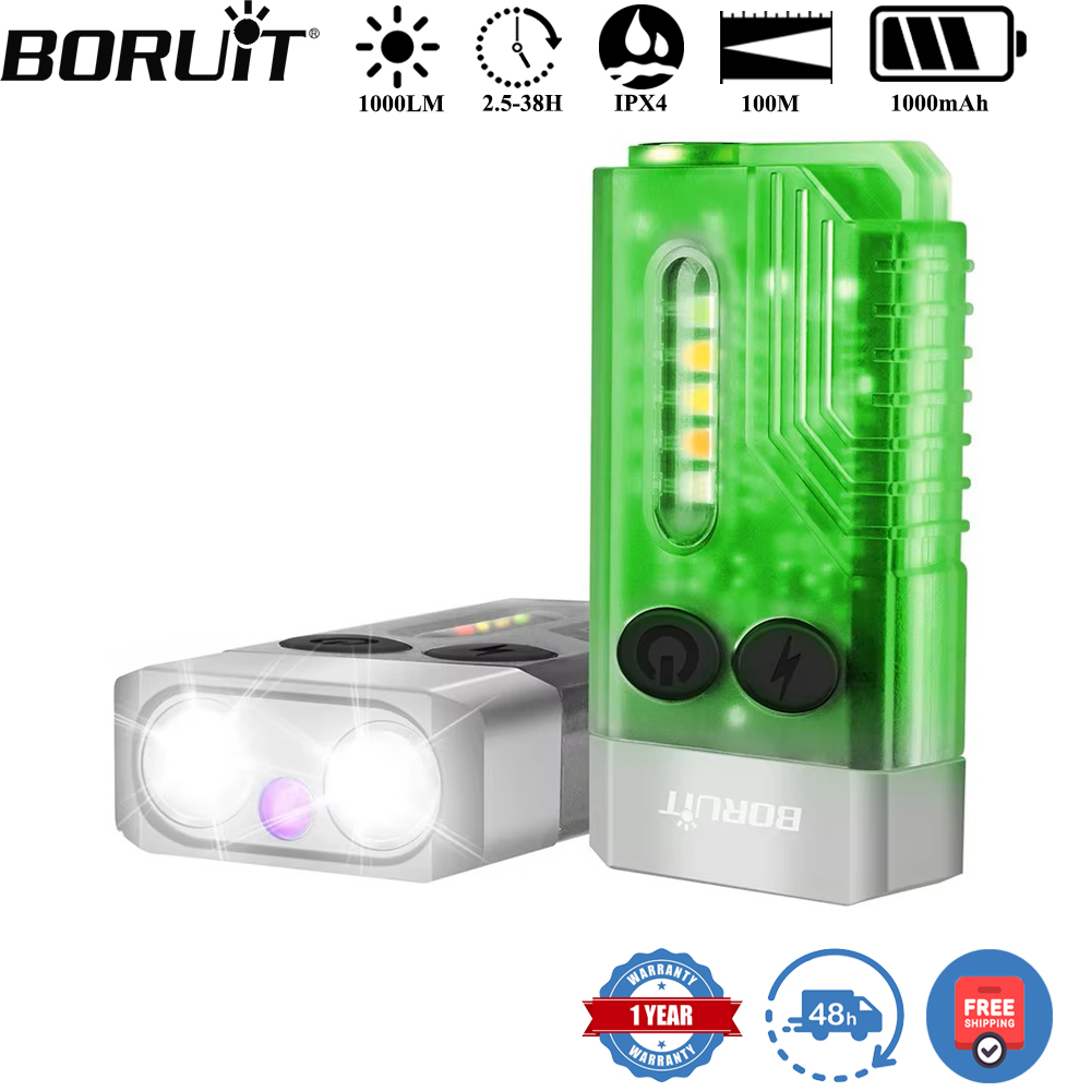 BORUiT V10 Keychain UV LED EDC – Fishing Kit Compact recenzja i cena