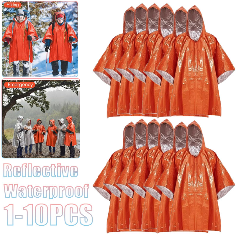 1-10PCS Compact Thermal Emerge – Survival Blanket Reflective recenzja i cena