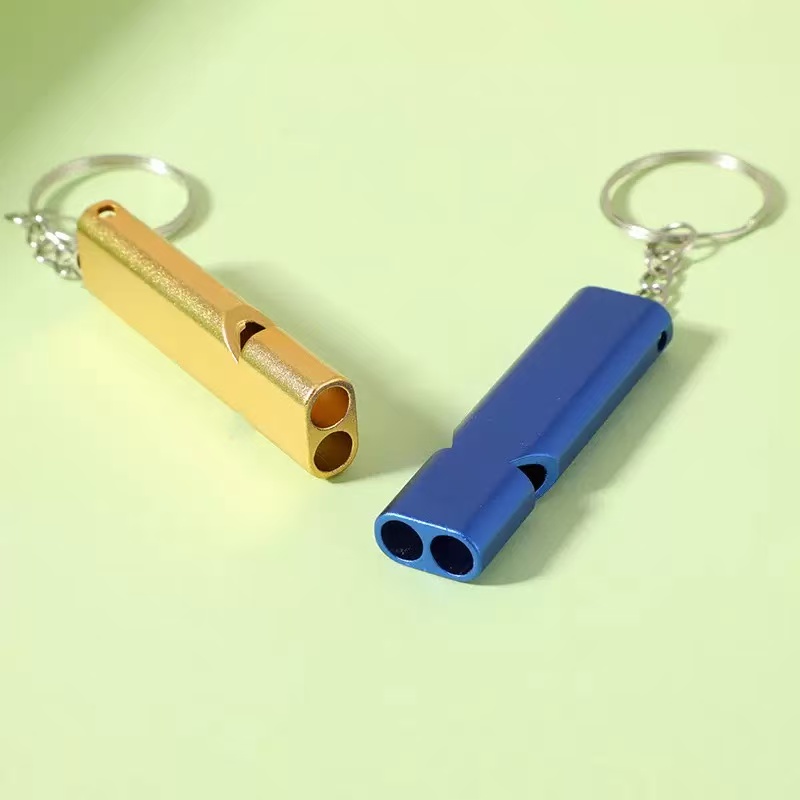 1/2Pcs Random Color Single/Dou – Emergency Whistle Loud recenzja i cena