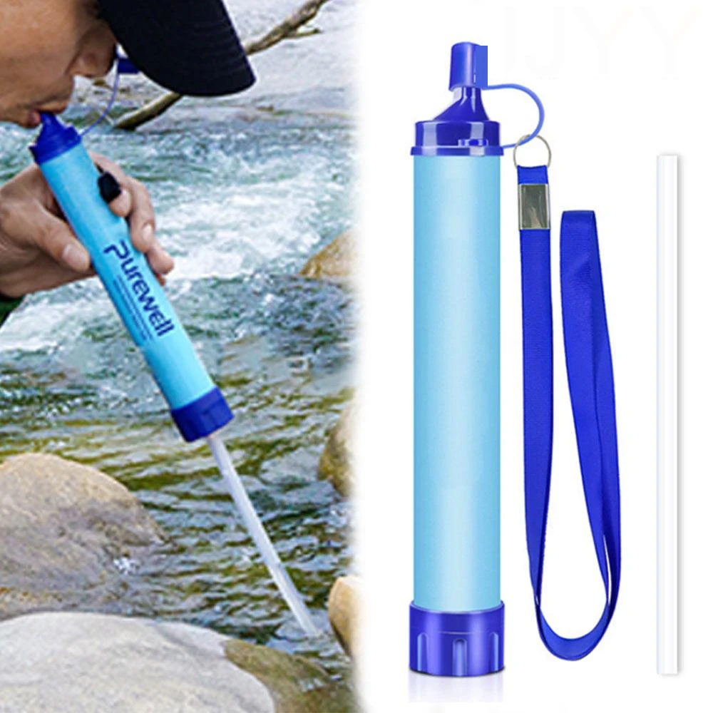 1pc Outdoor Mini Water Filter  – Water Purification Straw recenzja i cena