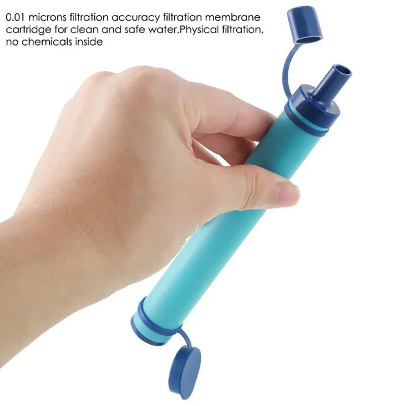 1pc Outdoor Mini Water Filter  – Water Purification Straw recenzja i cena