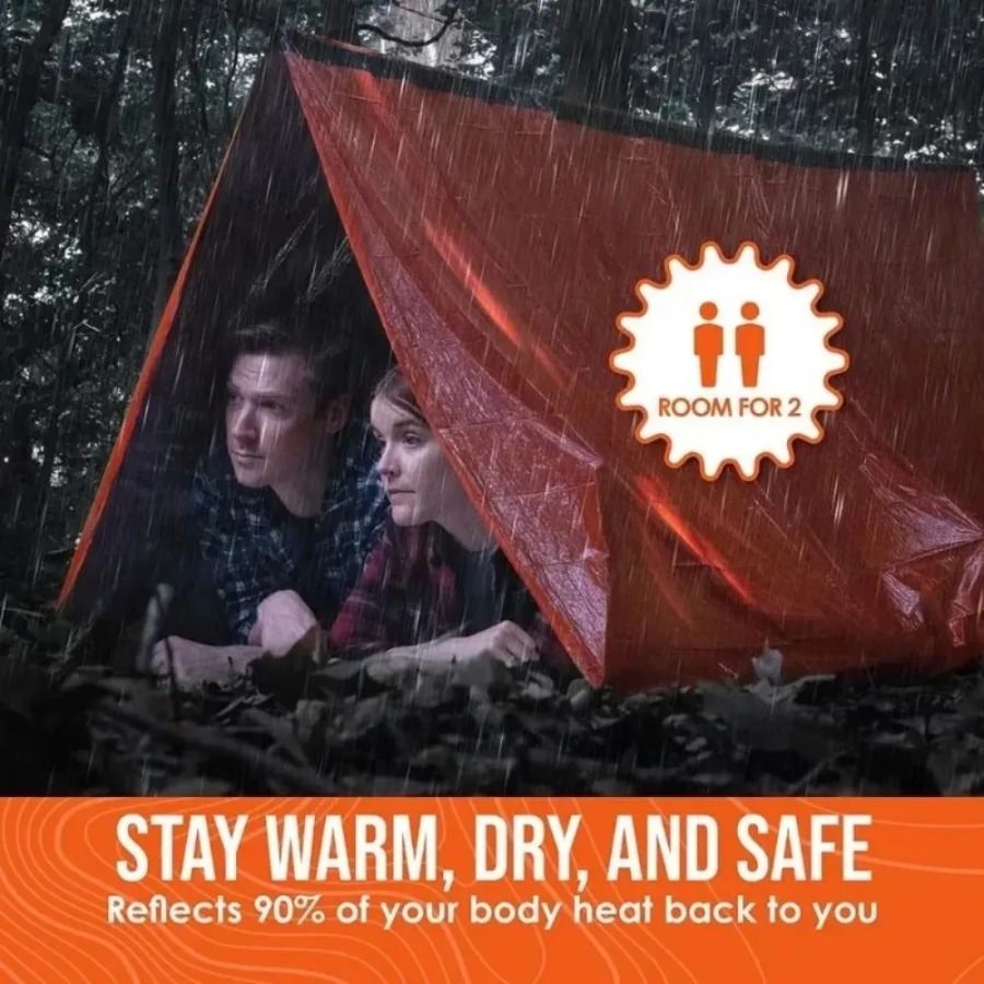 1PC Anti-rain Emergency Sleepi – Emergency Mylar Tent recenzja i cena