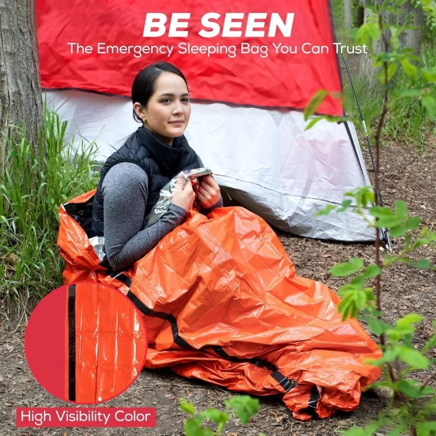1PC Anti-rain Emergency Sleepi – Emergency Mylar Tent recenzja i cena
