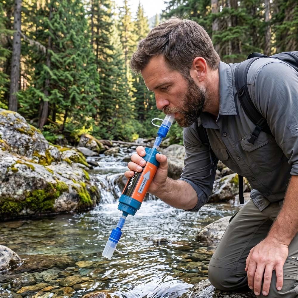Mini Mini Water Filter Straw S – Water Purification Straw recenzja i cena