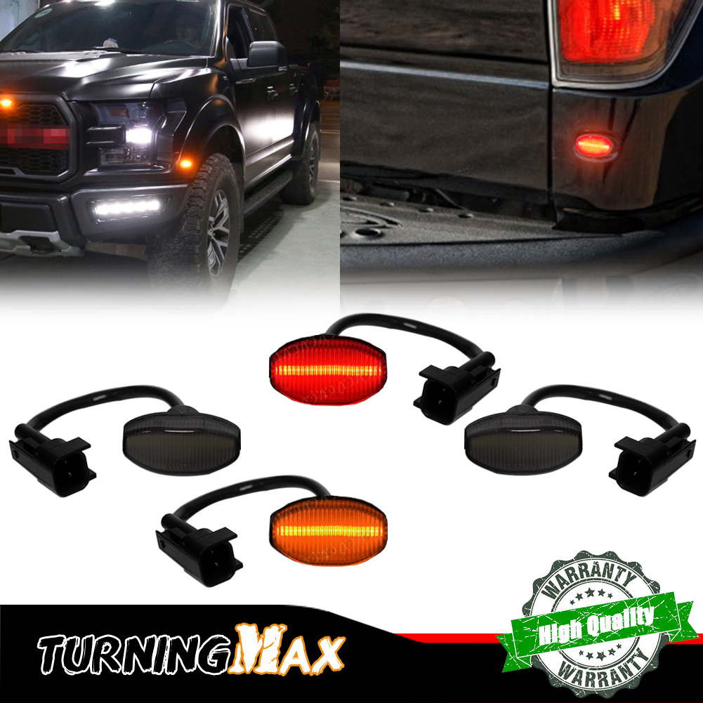 4PCS Smoked Lens Front Amber & – Signal Flare Kit recenzja i cena