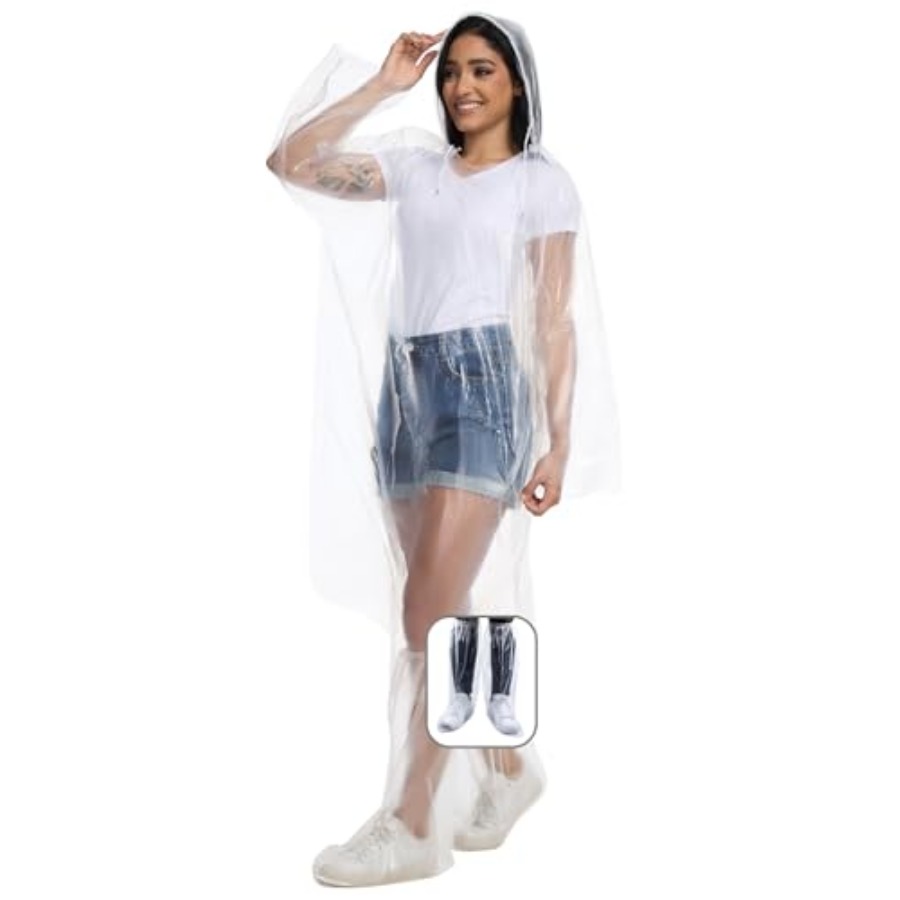 Disposable Rain Ponchos for Ad – Emergency Poncho Rain recenzja i cena