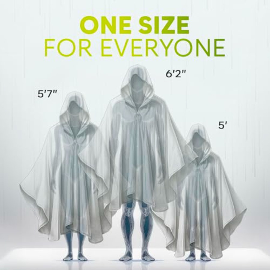 Disposable Rain Ponchos for Ad – Emergency Poncho Rain recenzja i cena