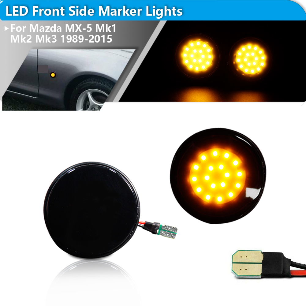 2pcs iJDM LED Front Side Marke – Signal Panel Orange recenzja i cena
