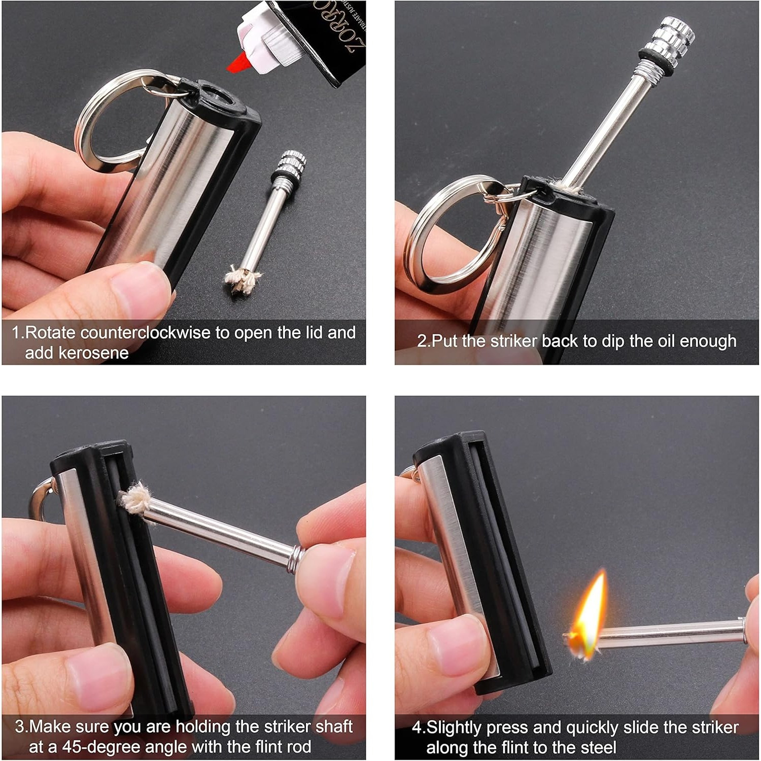 1-5-pack Magnesium flint set,  – Magnesium Fire Starter recenzja i cena