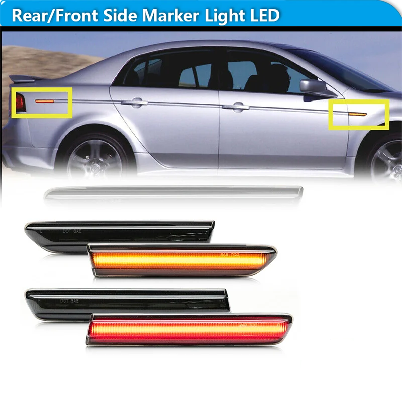 For Acura TL Car LED Front Rea – Signal Flare Kit recenzja i cena