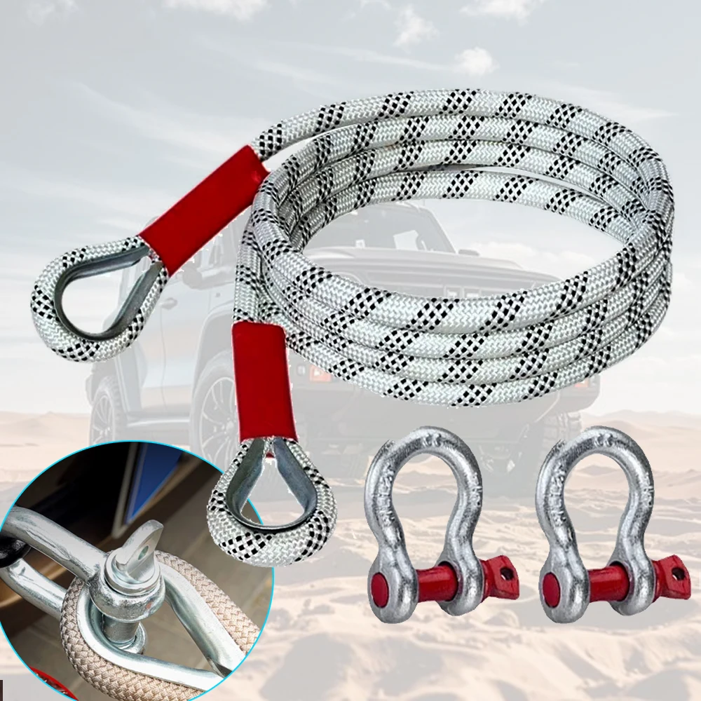 New Car Tow Strap 4x4 Offroad  – Rescue Rope Throw recenzja i cena