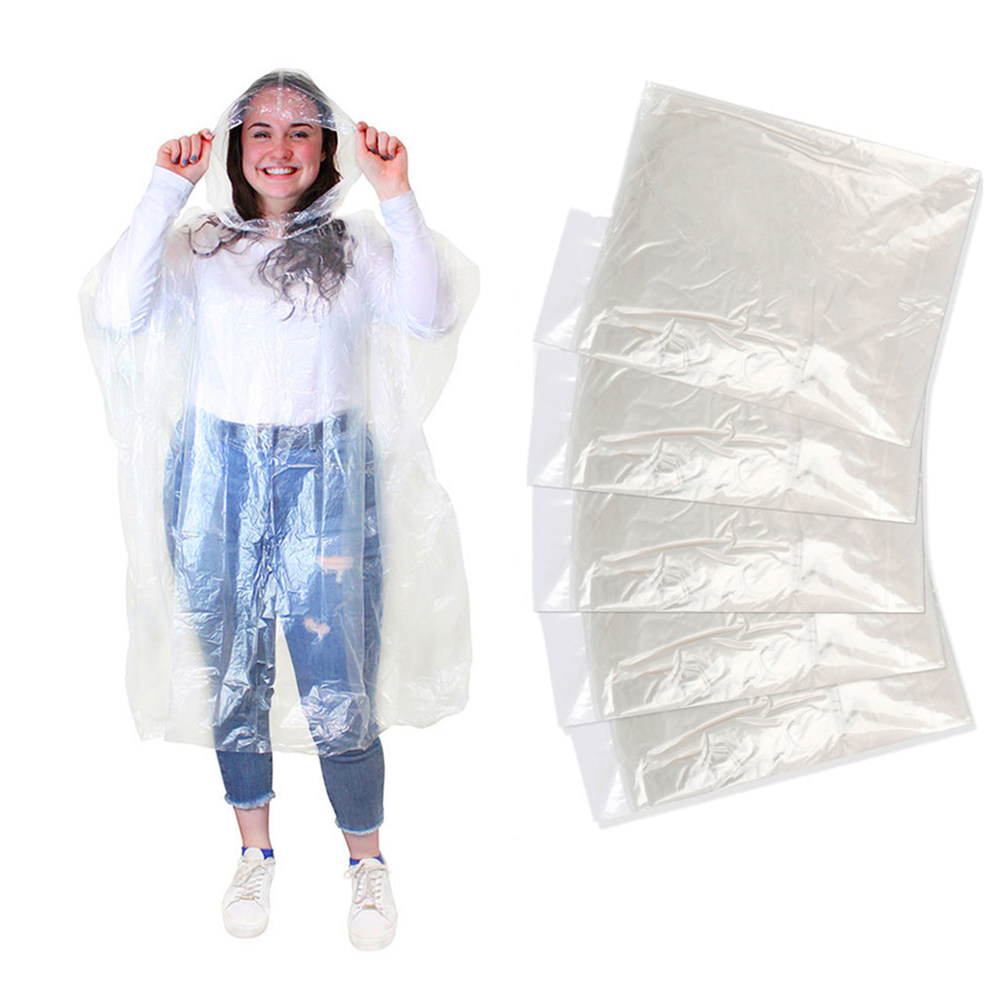 10Pcs Adult Disposable Raincoa – Emergency Poncho Rain recenzja i cena