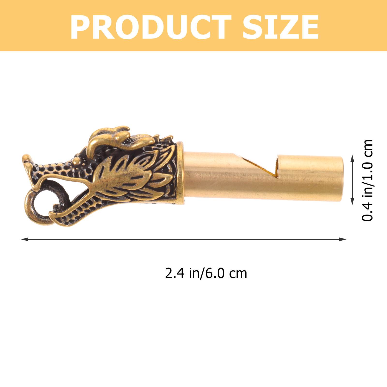 Delicate Brass Whistle Keychai – Emergency Whistle Loud recenzja i cena