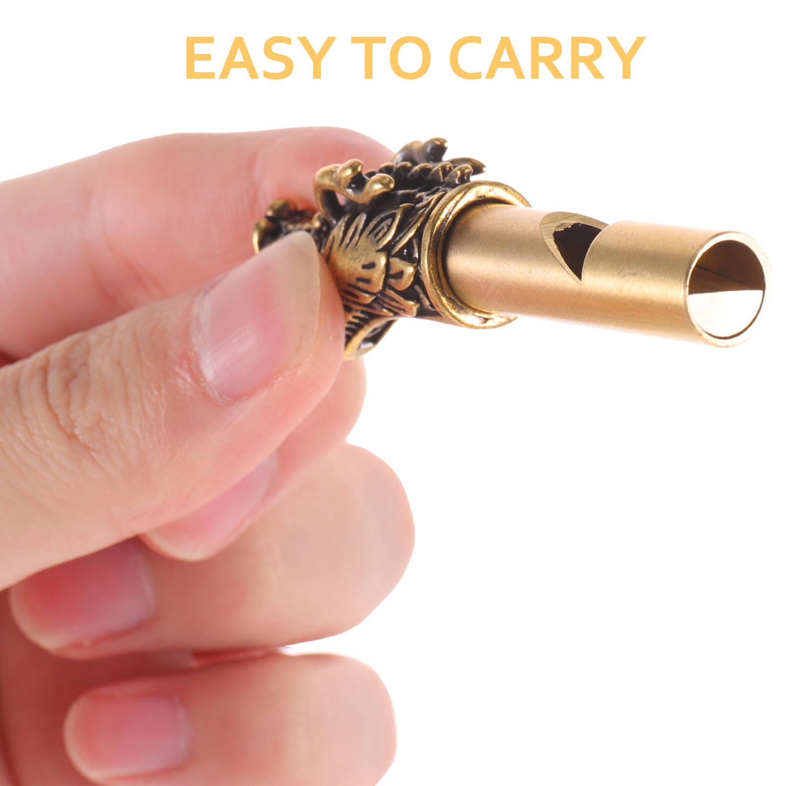 Delicate Brass Whistle Keychai – Emergency Whistle Loud recenzja i cena