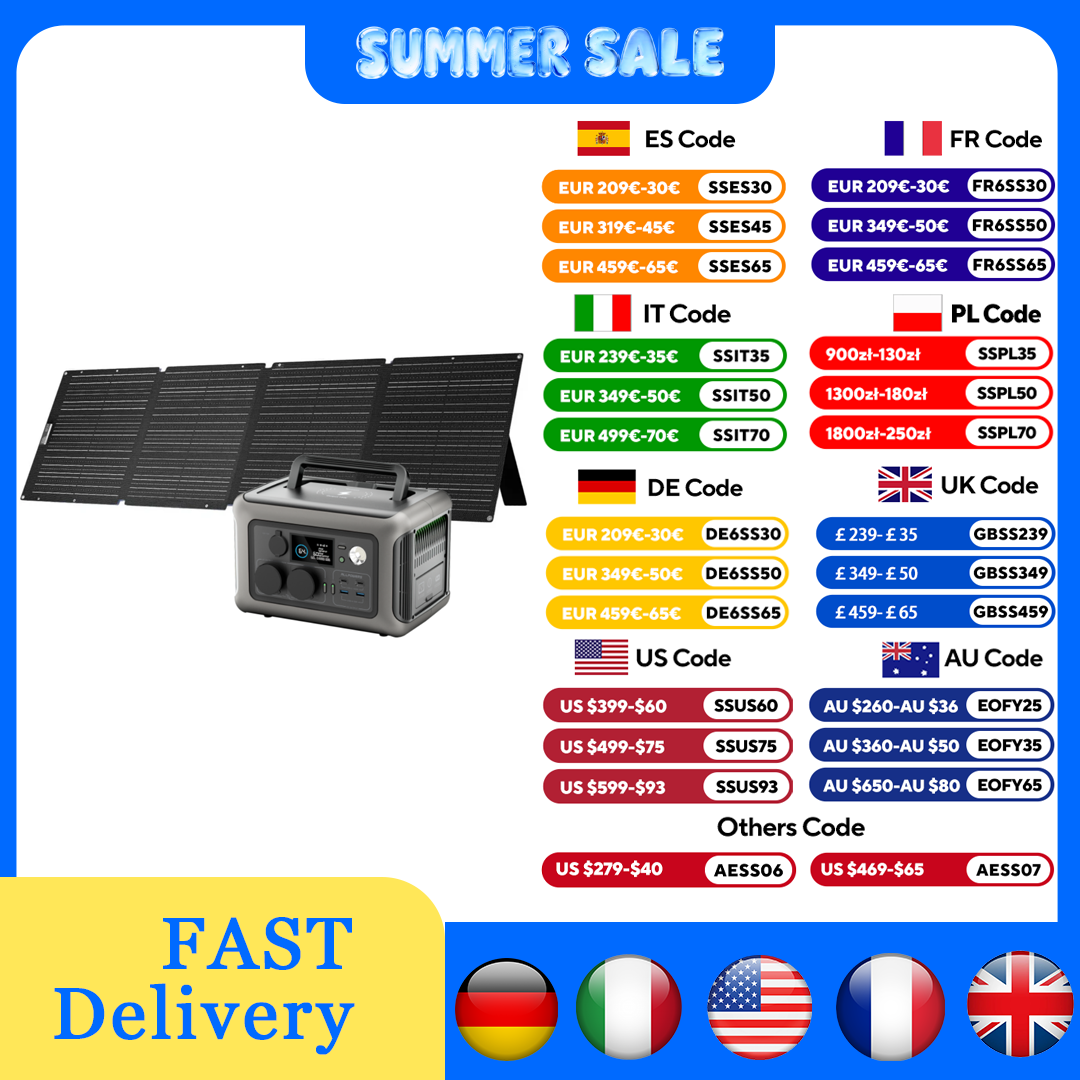 ALLPOWERS R600 299Wh 600W LiFe – Solar Emergency Charger recenzja i cena