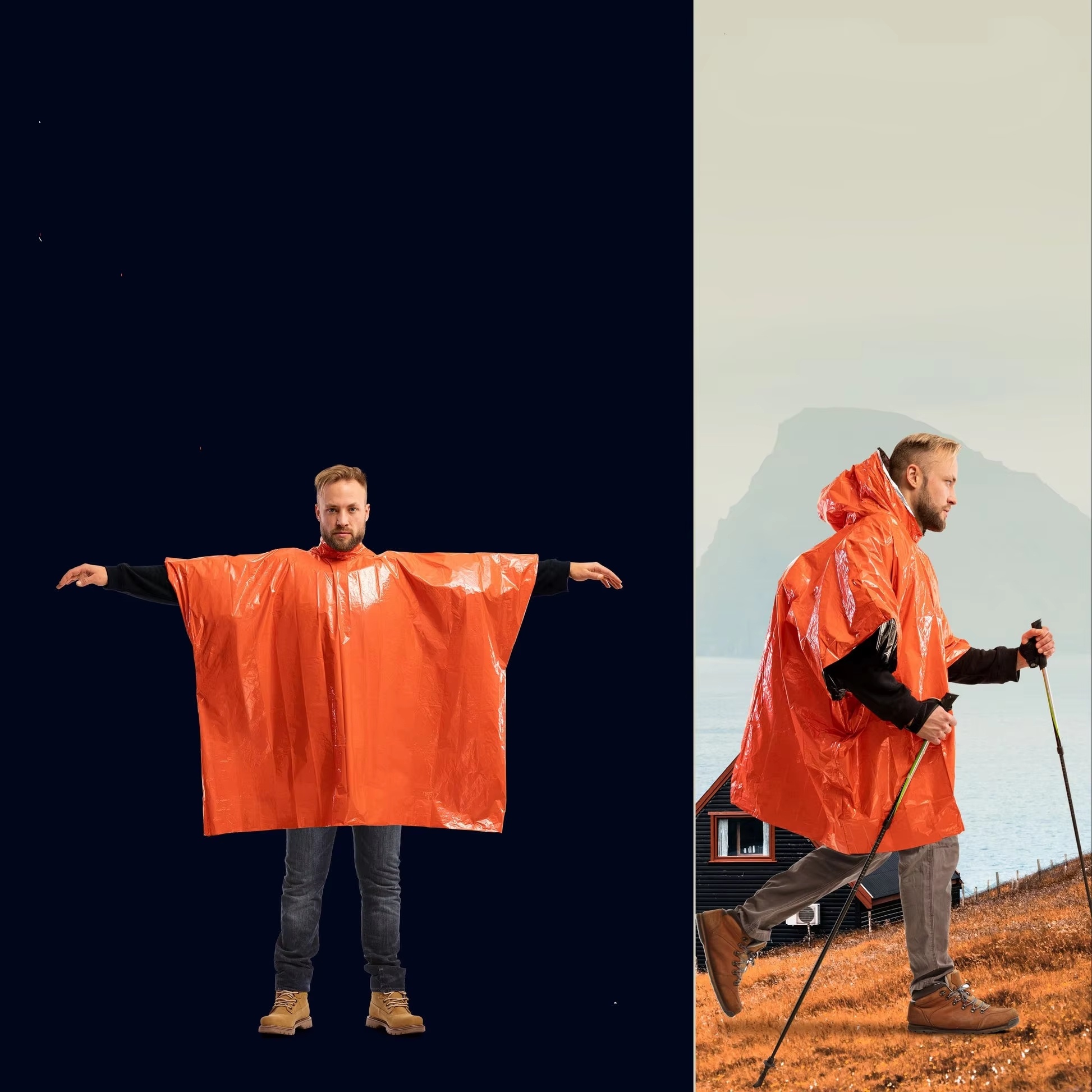 LIFE poncho Emergency Survival – Survival Blanket Reflective recenzja i cena