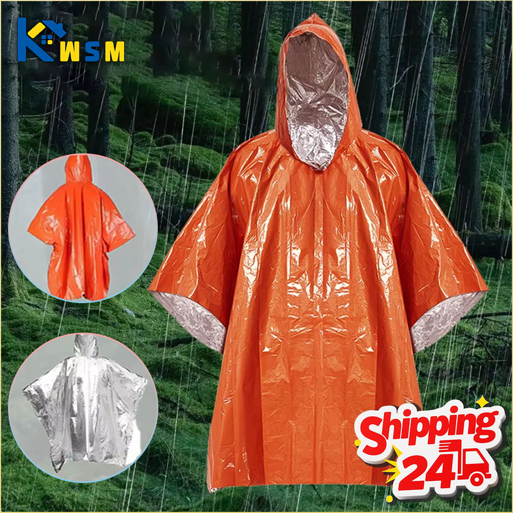 1-10PCS Emergency Blanket Ponc – Survival Blanket Reflective recenzja i cena