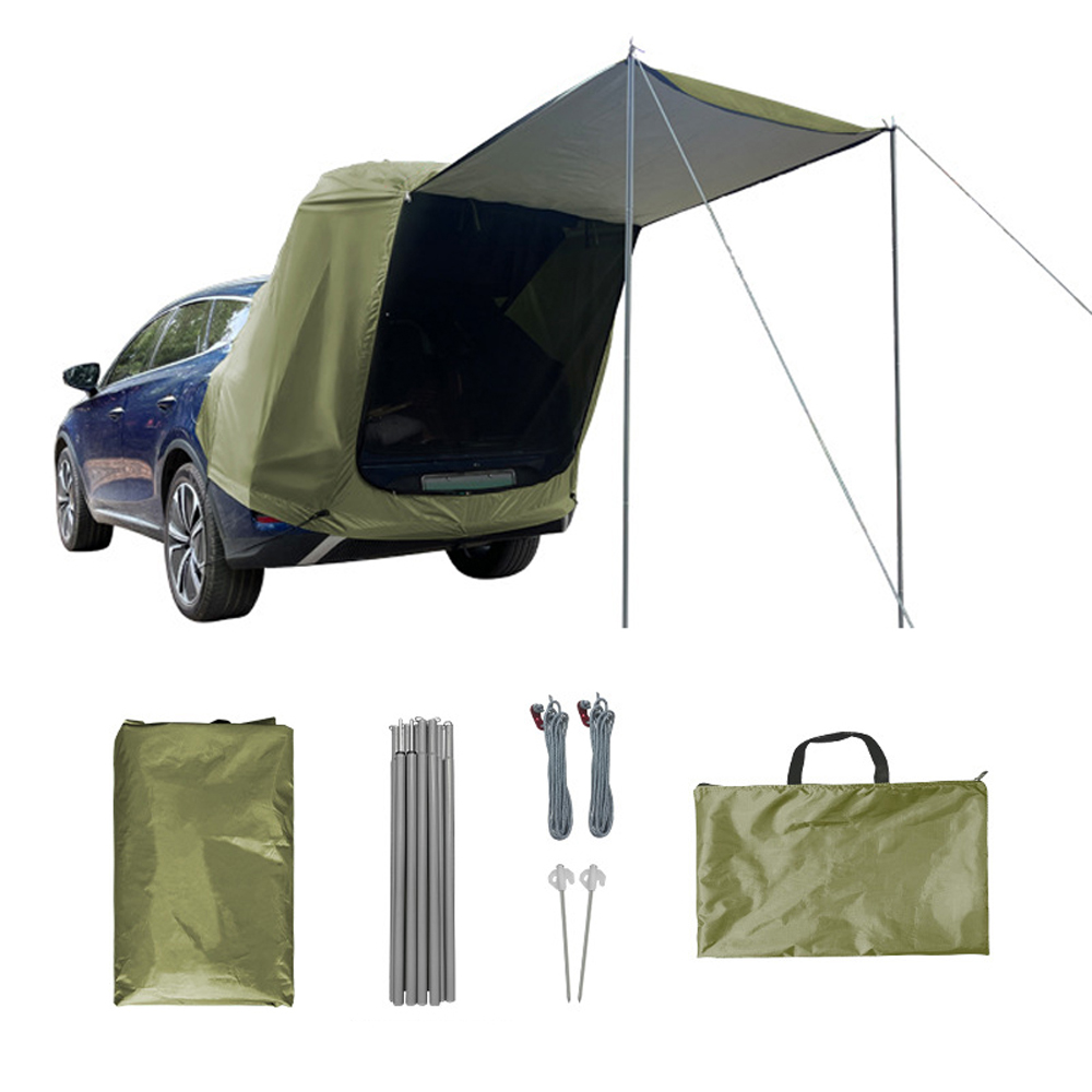 Outdoor Car Rear Tent Camping  – Emergency Mylar Tent recenzja i cena