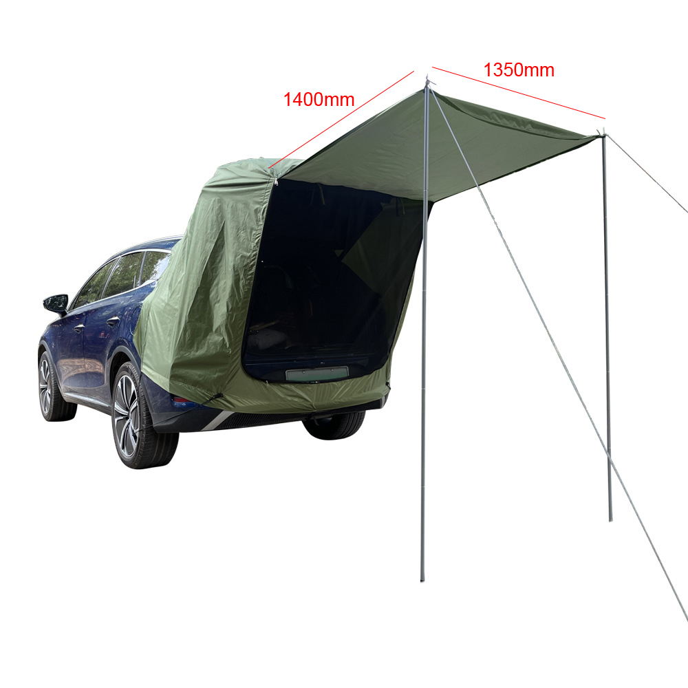Outdoor Car Rear Tent Camping  – Emergency Mylar Tent recenzja i cena