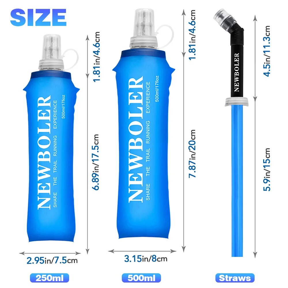 NEWBOLER 250ml 500ml Water Bot – Water Bag Collapsible recenzja i cena